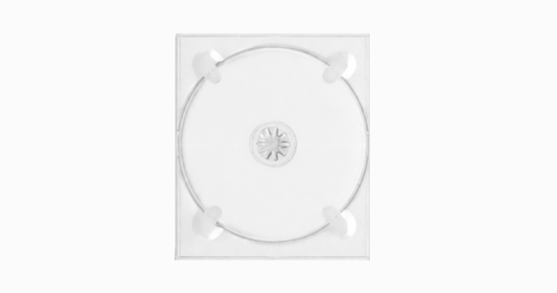 Tray trasparente CD porta cd in plastica