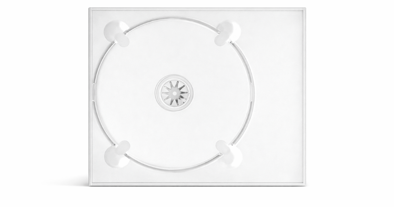 Tray trasparente DVD