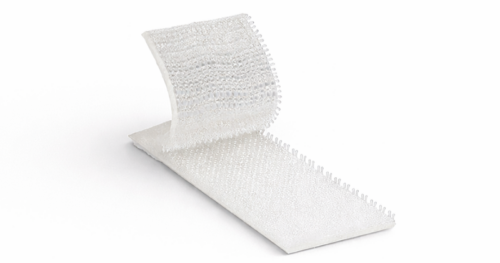 Velcro Press Lok trasparente 20 mm