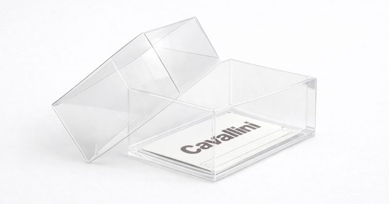 Porta biglietti da visita 100x60x35 mm