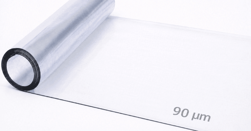 PVC saldabile liscio 90 µm