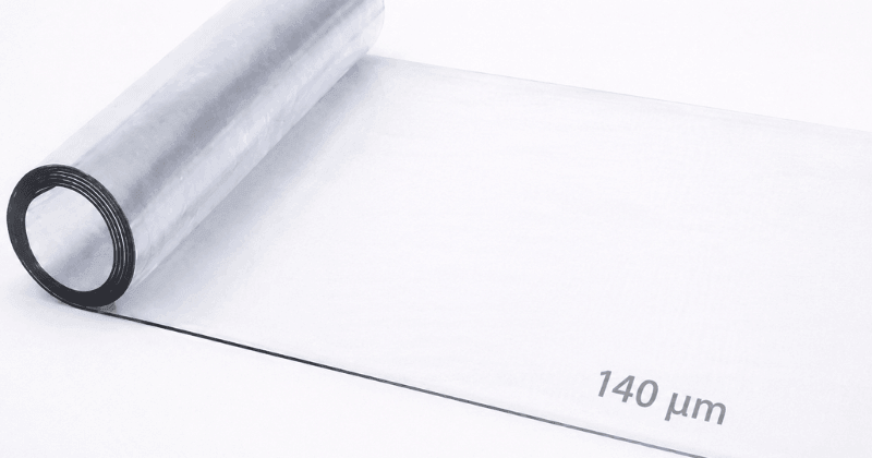 PVC saldabile liscio 140 µm